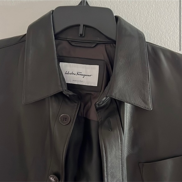 ISO LEATHER SHIRT - Picture 3 of 4